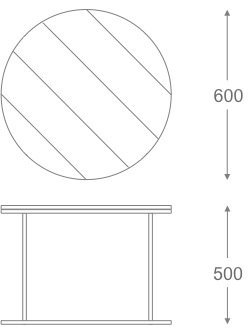 Стол Loft Wooden Round Стол Loft Wooden Round в Костроме