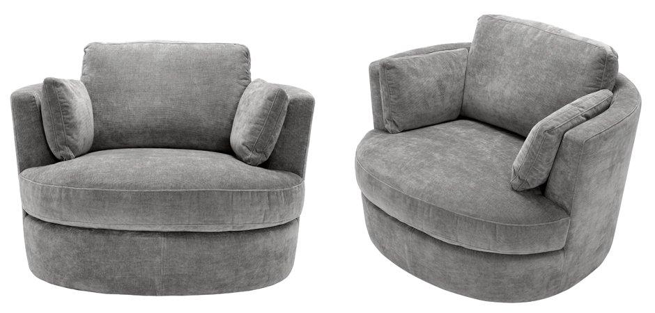 Кресло Eichholtz Chair Clarissa Grey Кресло Eichholtz Chair Clarissa Grey - Loft-Concept в Костроме