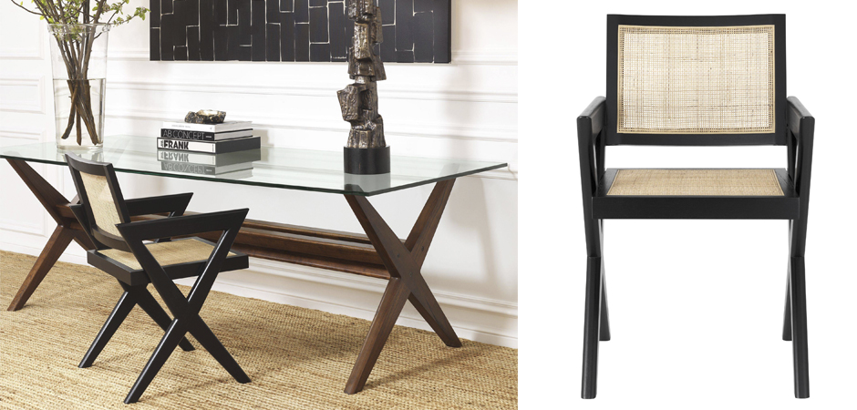 Стул Eichholtz Dining Chair Augustin black Стул Eichholtz Dining Chair Augustin black - Loft-Concept в Костроме