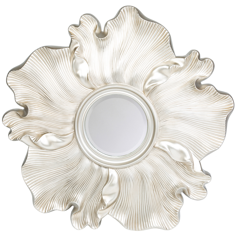 Зеркало Silver Flower Mirror Зеркало Серебряный Зеркало Silver Flower Mirror Зеркало Серебряный в Костроме | Loft Concept
