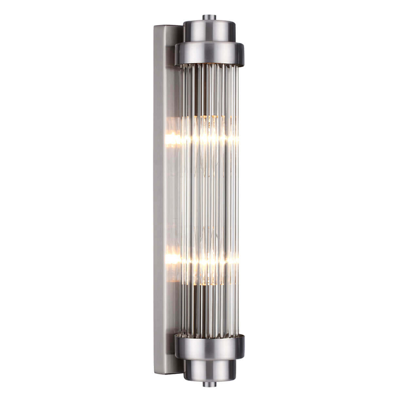 Бра Dirck Glass TUBE Sconce Nickel Никель Бра Dirck Glass TUBE Sconce Nickel Никель в Костроме | Loft Concept