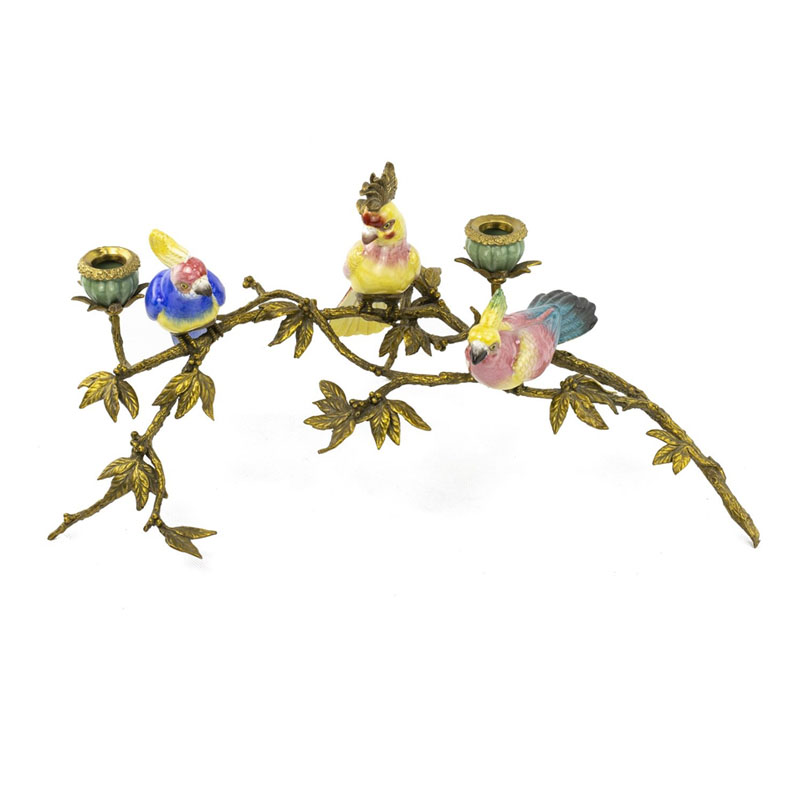 Подсвечник Birds On A Branch Eden Garden Мульти Подсвечник Birds On A Branch Eden Garden Мульти в Костроме | Loft Concept