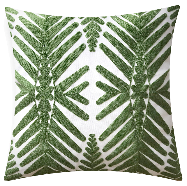 Декоративная подушка Green Ornament #1 Декоративная подушка Green Ornament #1 в Костроме | Loft Concept