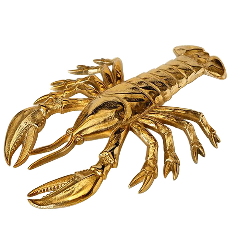 Статуэтка Golden Crayfish Золотой Статуэтка Golden Crayfish Золотой в Костроме | Loft Concept
