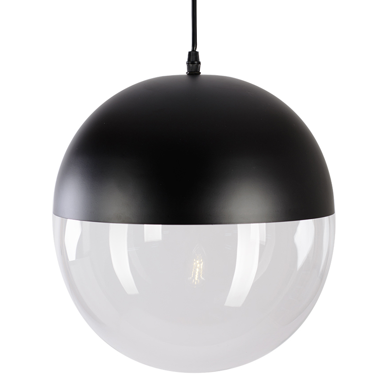 Подвесной светильник pendant lamp SPHERE 1 Черный Прозрачное Стекло Подвесной светильник pendant lamp SPHERE 1 Черный Прозрачное Стекло в Костроме | Loft Concept