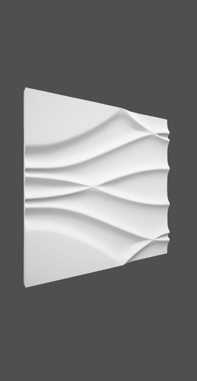 Гипсовая 3D панель с принтографией PM-04 в Костроме