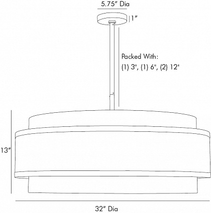 Люстра Arteriors UTTERSON CHANDELIER Люстра Arteriors UTTERSON CHANDELIER в Костроме