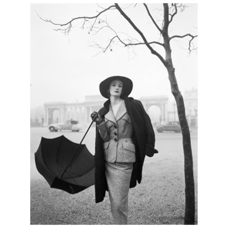 Постер Hyde Park Corner, Vogue, 1951 Черный Светло-серый Постер Hyde Park Corner, Vogue, 1951 Черный Светло-серый в Костроме | Loft Concept