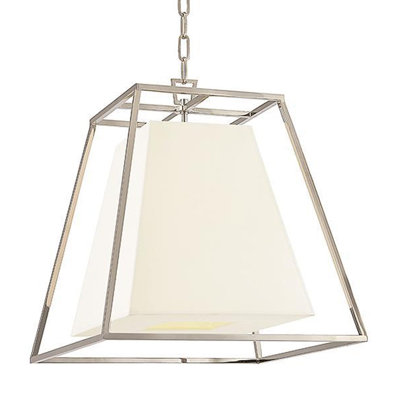 Люстра Geerte Chandelier nickel Никель Белый Люстра Geerte Chandelier nickel Никель Белый в Костроме | Loft Concept