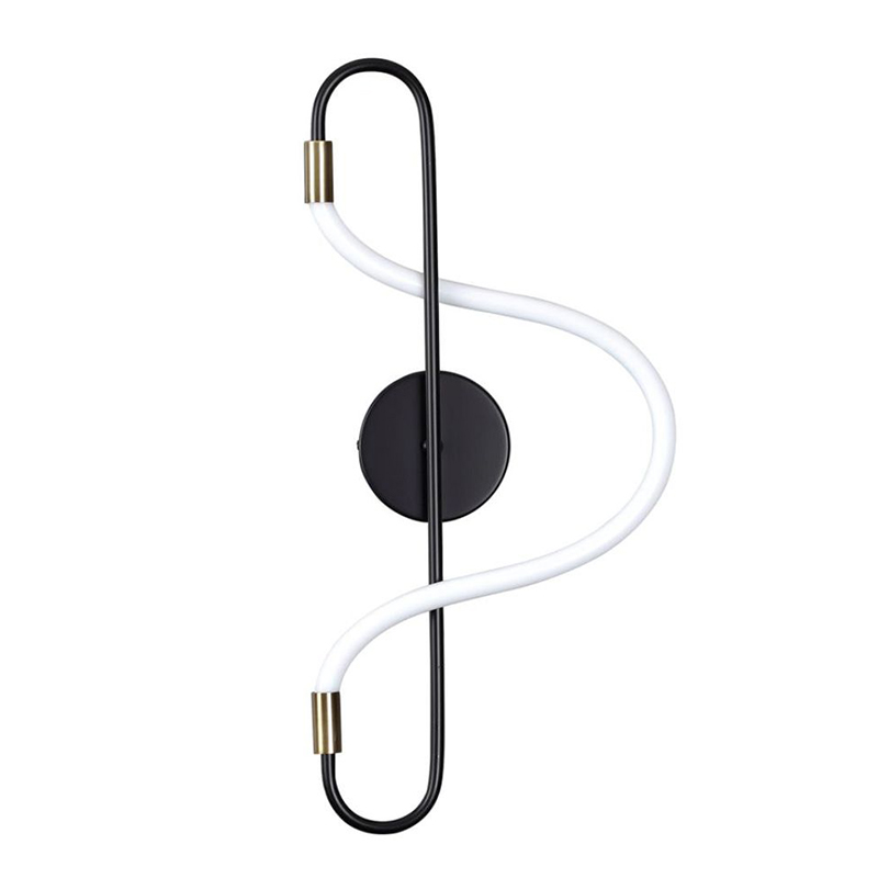 Бра GLORIFY WALL Black Wall lamp 50 Черный Белый в Костроме | Loft Concept 