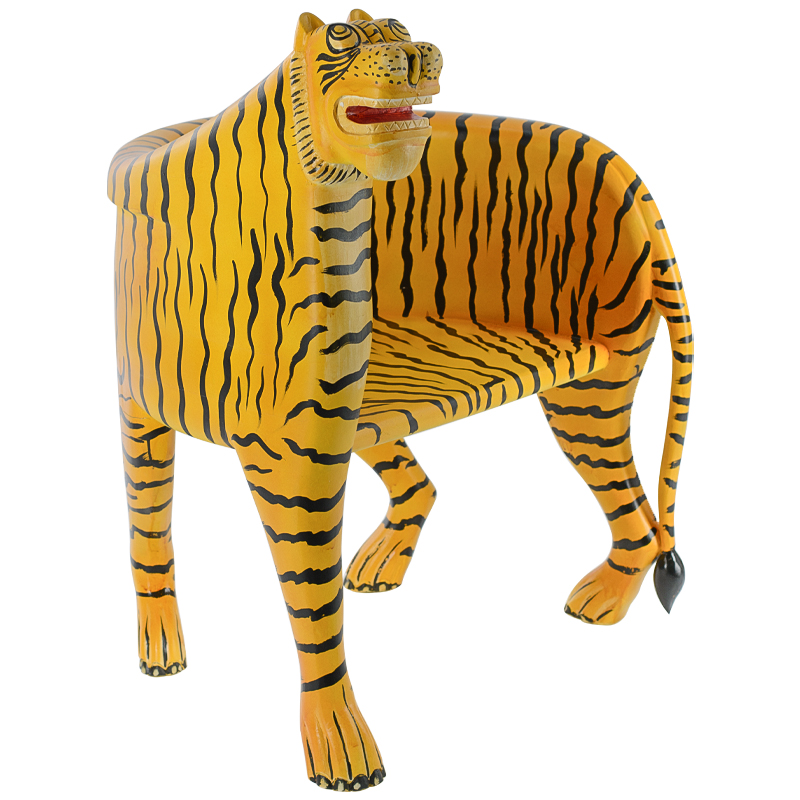 Кресло Tiger Armchair Желтый Черный Красный Кресло Tiger Armchair Желтый Черный Красный в Костроме | Loft Concept