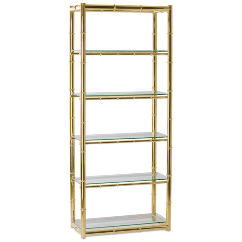 Стеллаж Jobet Rack Глянцевое золото Стеллаж Jobet Rack Глянцевое золото в Костроме | Loft Concept