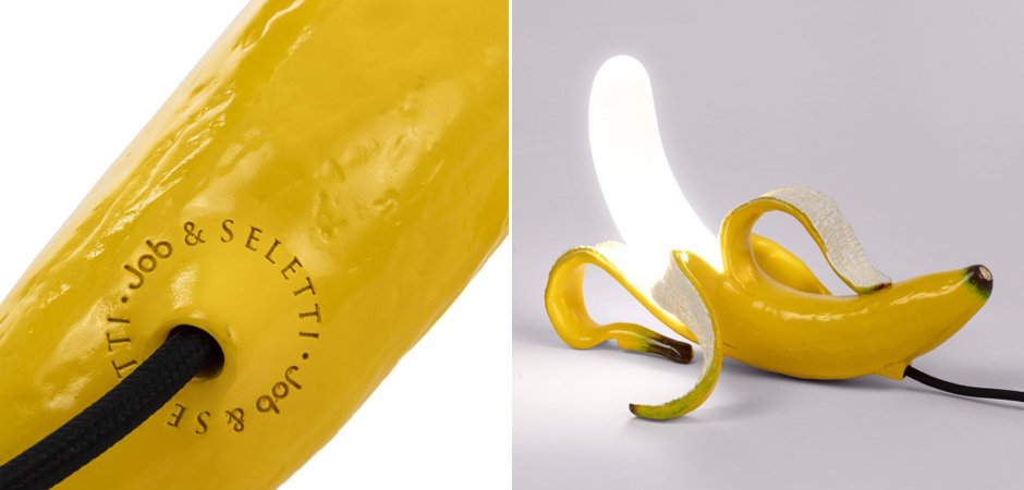 Лампа Seletti Banana Lamp Yellow Huey Design: Studio Job Лампа Seletti Banana Lamp Yellow Huey Design: Studio Job - Loft-Concept в Костроме