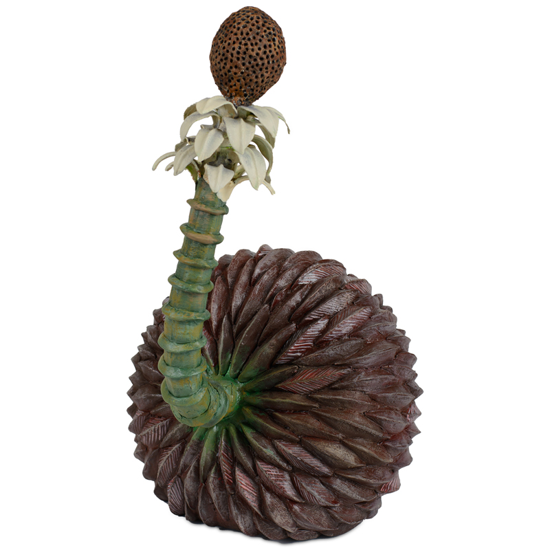 Статуэтка тропический фрукт Tropical Fruit brown feathers Коричневый Статуэтка тропический фрукт Tropical Fruit brown feathers Коричневый в Костроме | Loft Concept