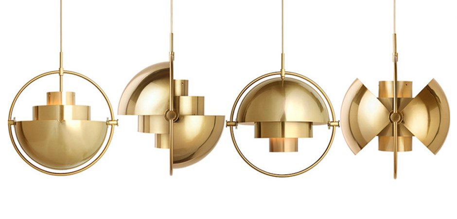 Светильник Louis Weisdorff Multi-lite Pendant Gold Светильник Louis Weisdorff Multi-lite Pendant Gold - Loft-Concept в Костроме