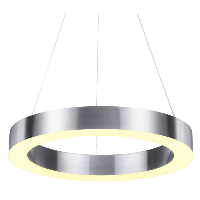 Подвесной светильник Nickel Ribbon Ring 40 Никель Подвесной светильник Nickel Ribbon Ring 40 Никель в Костроме | Loft Concept