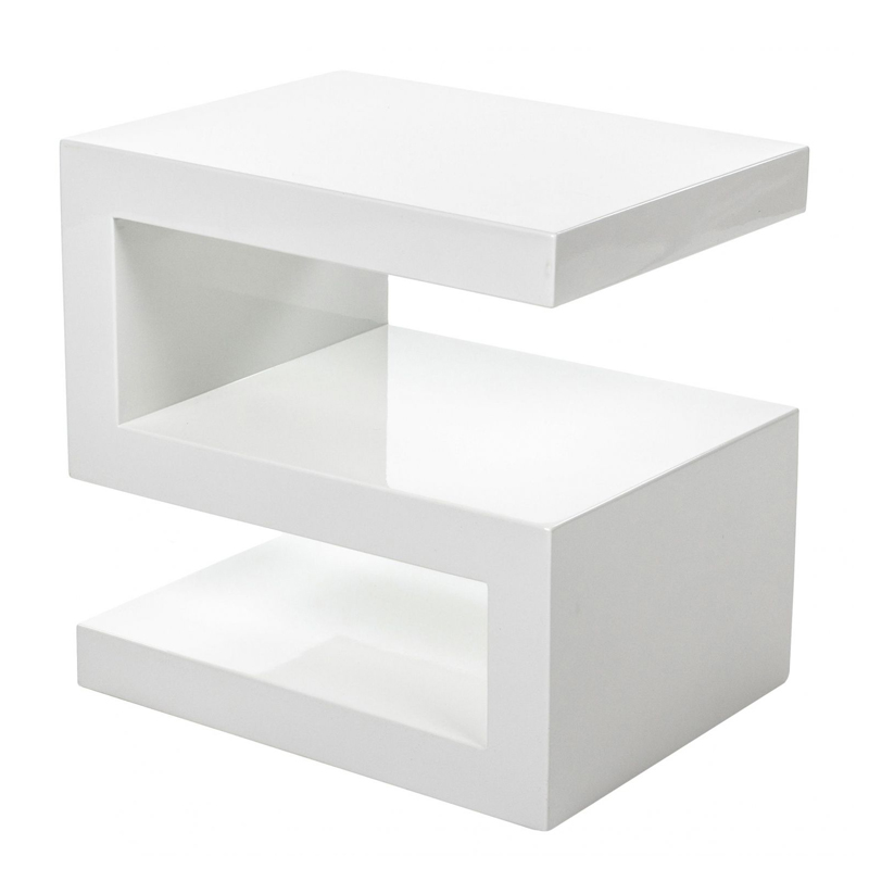 Приставной стол Ophelia Side Table Белый Приставной стол Ophelia Side Table Белый в Костроме | Loft Concept