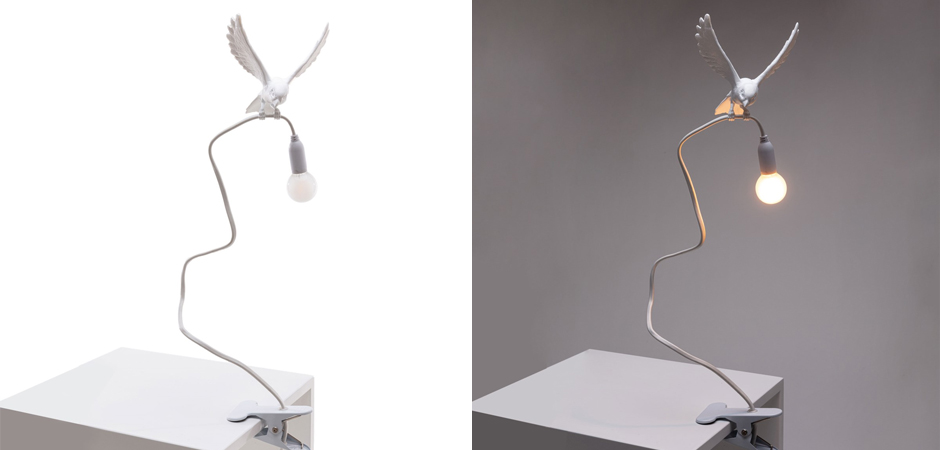 Настольная лампа Seletti Sparrow Landing Настольная лампа Seletti Sparrow Landing - Loft-Concept в Костроме