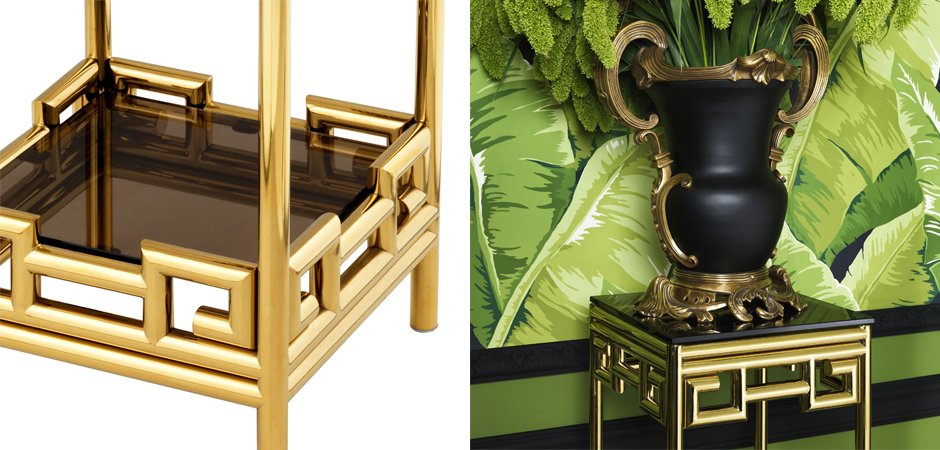 Приставной стол Eichholtz Column Niagora Приставной стол Eichholtz Column Niagora - Loft-Concept в Костроме