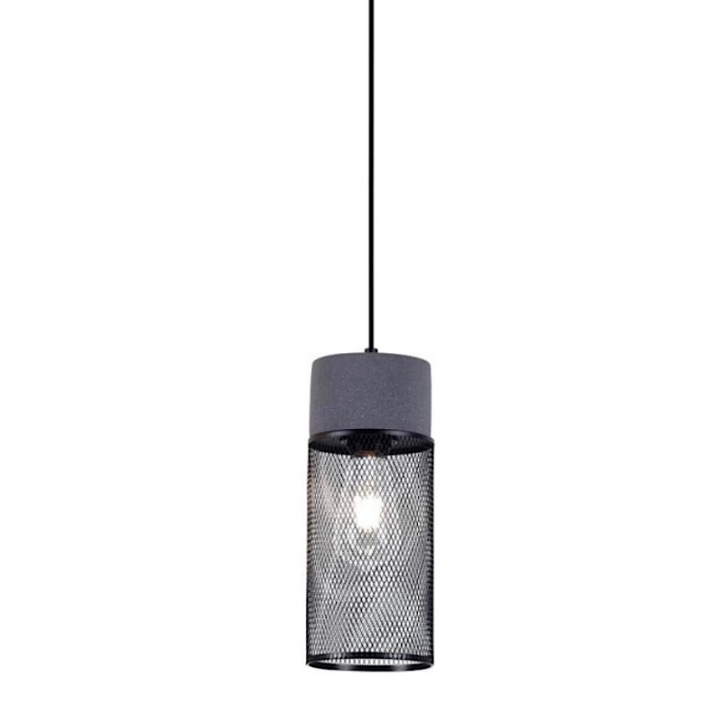 Подвесной светильник Loft Riveted Mesh Lighting Серый Черный матовый Подвесной светильник Loft Riveted Mesh Lighting Серый Черный матовый в Костроме | Loft Concept