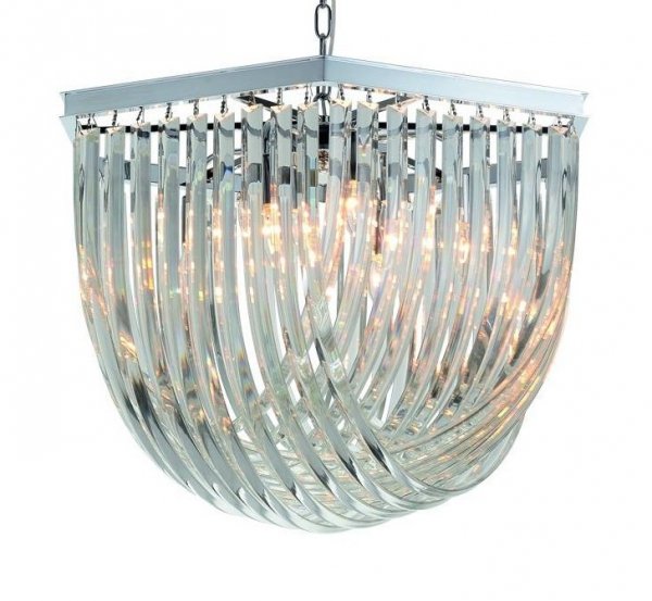 Люстра Chandelier Retro Lava 8 Хром Люстра Chandelier Retro Lava 8 Хром в Костроме | Loft Concept