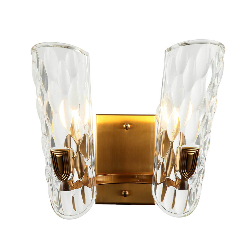 Бра Plafond Glass Shield bronze Прозрачное Стекло Бронза Бра Plafond Glass Shield bronze Прозрачное Стекло Бронза в Костроме | Loft Concept