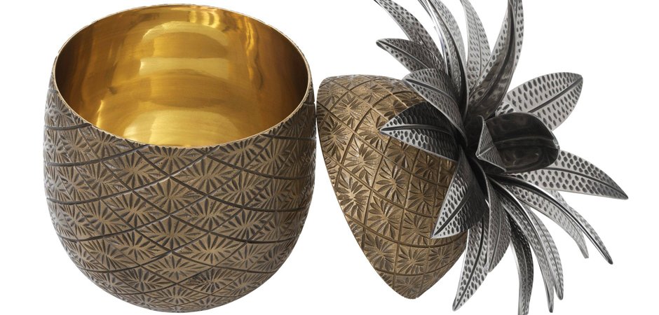 Шкатулка Eichholtz Box Pineapple Шкатулка Eichholtz Box Pineapple - Loft-Concept в Костроме