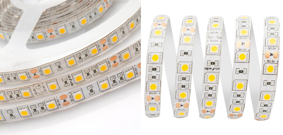 Светодиодная влагозащищенная лента 60Led/m 5050SMD дневной белый 5M Светодиодная влагозащищенная лента 60Led/m 5050SMD дневной белый 5M - Loft-Concept в Костроме