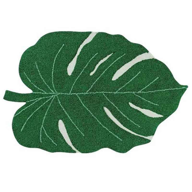 Ковер Monstera Leaf Carpet Зеленый Ковер Monstera Leaf Carpet Зеленый в Костроме | Loft Concept