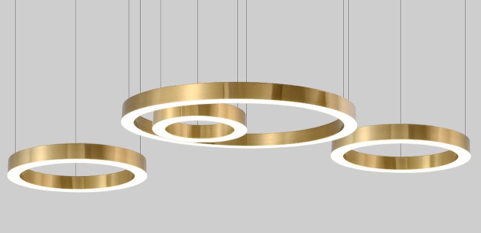 Люстра Light Ring Horizontal Люстра Light Ring Horizontal - Loft-Concept в Костроме