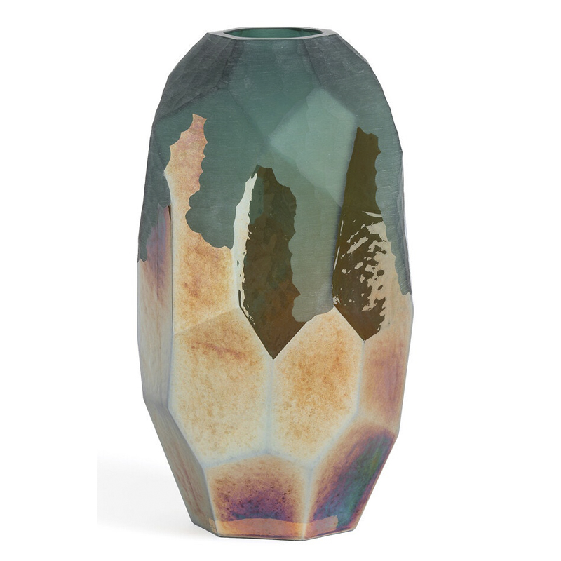 Ваза Giacomo Vase 35 Зеленый Золотой Ваза Giacomo Vase 35 Зеленый Золотой в Костроме | Loft Concept