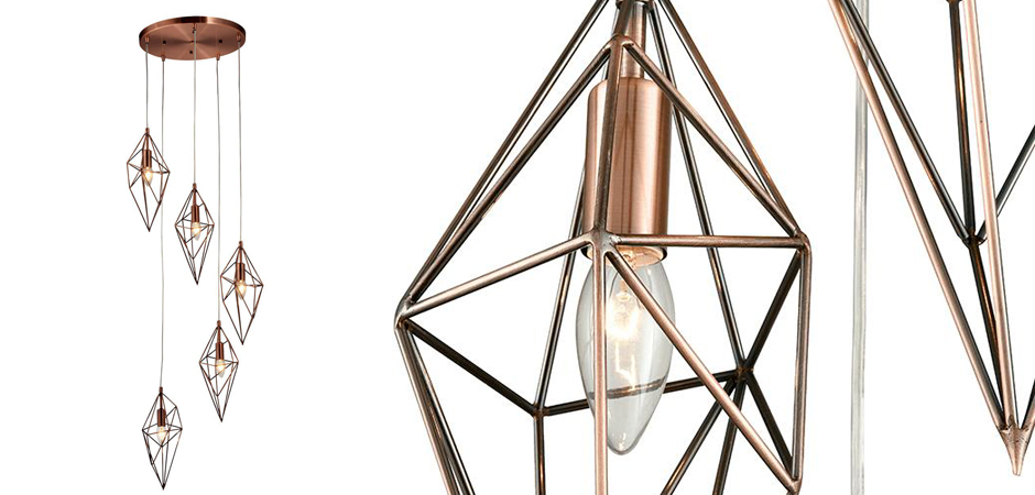 Люстра Volumetric Polygons Copper Люстра Volumetric Polygons Copper - Loft-Concept в Костроме