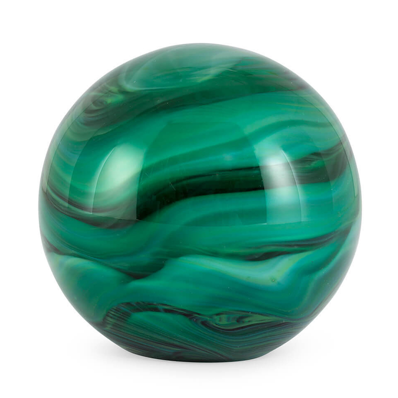 Статуэтка Ball Glass Malaki Изумрудный Статуэтка Ball Glass Malaki Изумрудный в Костроме | Loft Concept