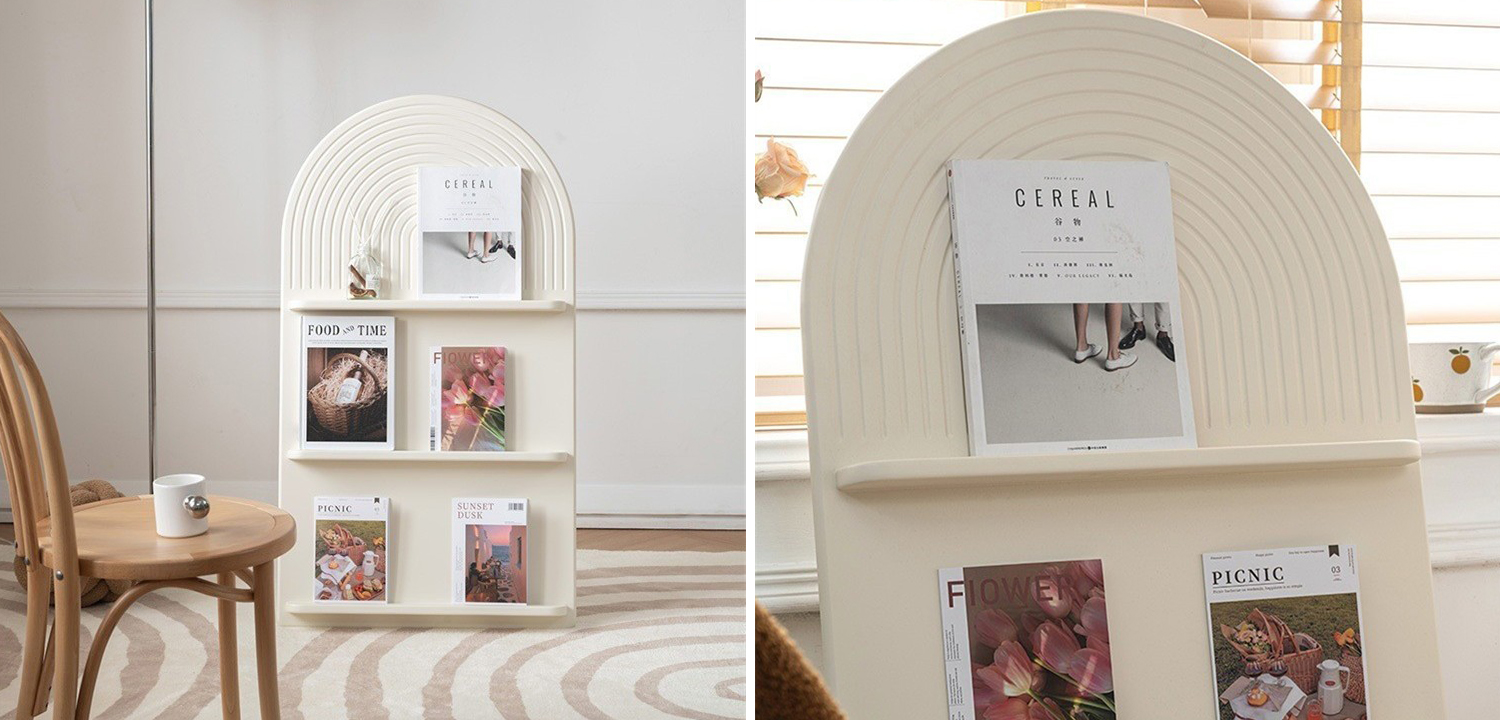 Полка для журналов и книг Syed Arch Shelf Stand - фото