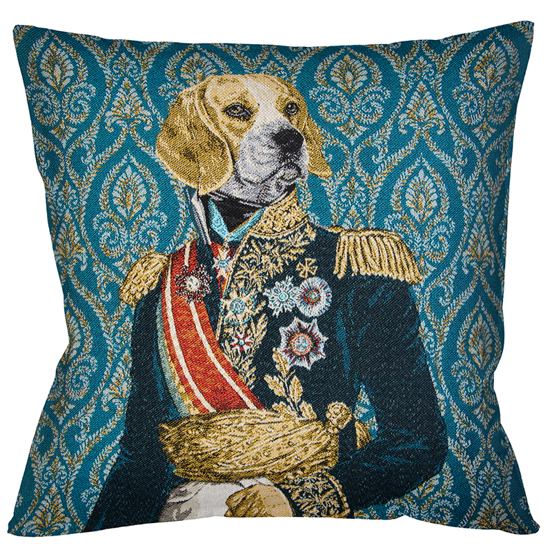 Декоративная подушка Emperor Dog Мульти Декоративная подушка Emperor Dog Мульти в Костроме | Loft Concept