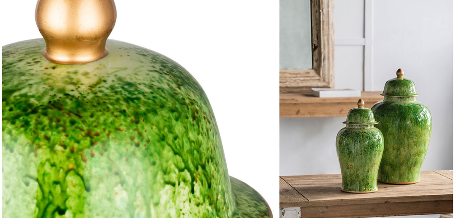 Ваза Vase Gold Edging 24 - фото