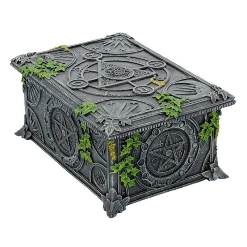 Шкатулка Wiccan Pentagram Серый Шкатулка Wiccan Pentagram Серый в Костроме | Loft Concept