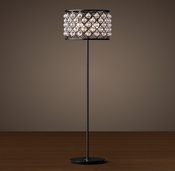 Напольная лампа RH Spencer Floor Lamp Черный Напольная лампа RH Spencer Floor Lamp Черный в Костроме | Loft Concept