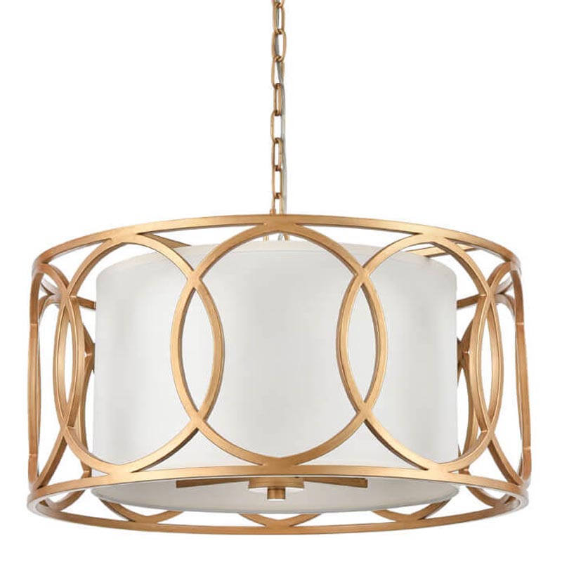 Люстра Anetoun Chandelier Золотой Белый Люстра Anetoun Chandelier Золотой Белый в Костроме | Loft Concept