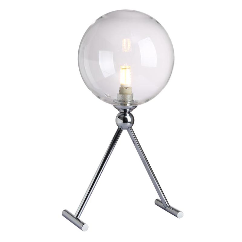 Настольная лампа Liebaud Table Lamp Хром Настольная лампа Liebaud Table Lamp Хром в Костроме | Loft Concept