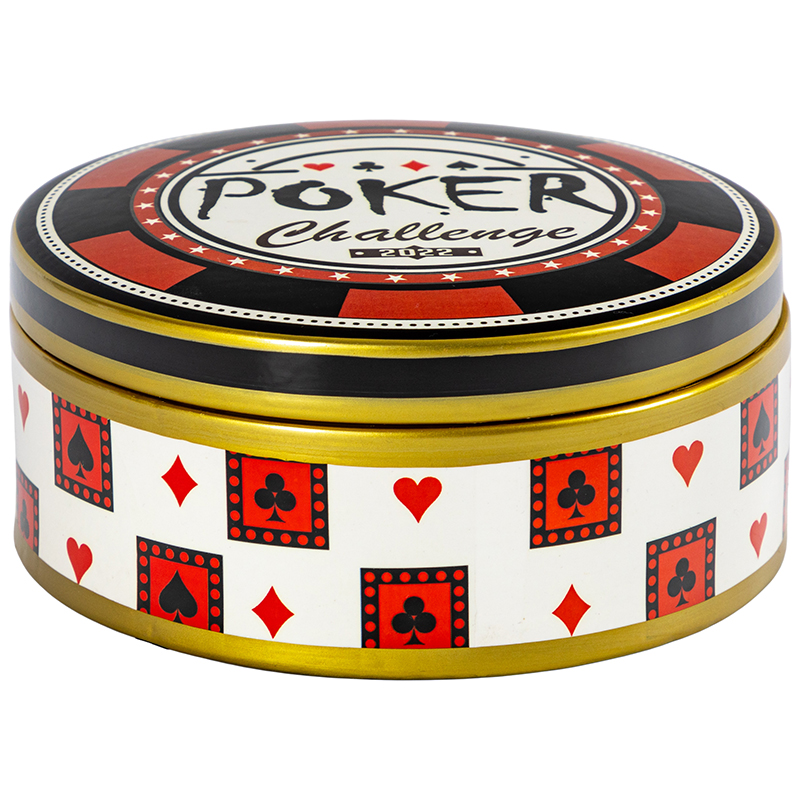 Шкатулка Poker Collection Box Золотой Белый Черный Красный Шкатулка Poker Collection Box Золотой Белый Черный Красный в Костроме | Loft Concept