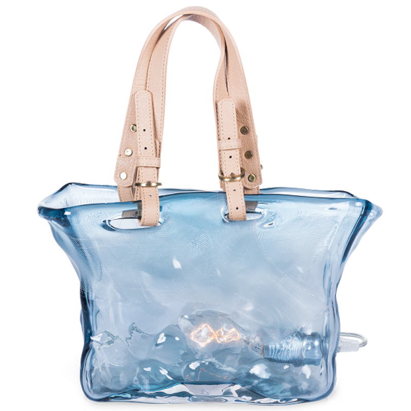Настольная лампа Bag Lamp blue Голубой Настольная лампа Bag Lamp blue Голубой в Костроме | Loft Concept