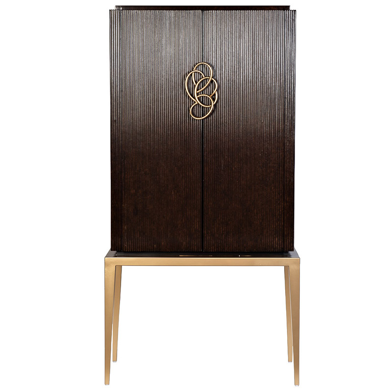 Шкаф с полками Otavio Cupboard Коричневый Шкаф с полками Otavio Cupboard Коричневый в Костроме | Loft Concept