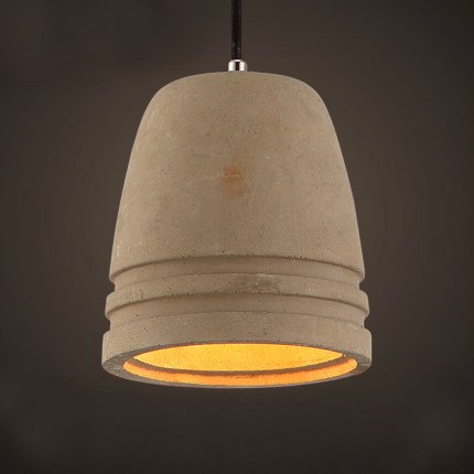 Подвесной светильник Art Concrete Pendant №6 Серый Подвесной светильник Art Concrete Pendant №6 Серый в Костроме | Loft Concept