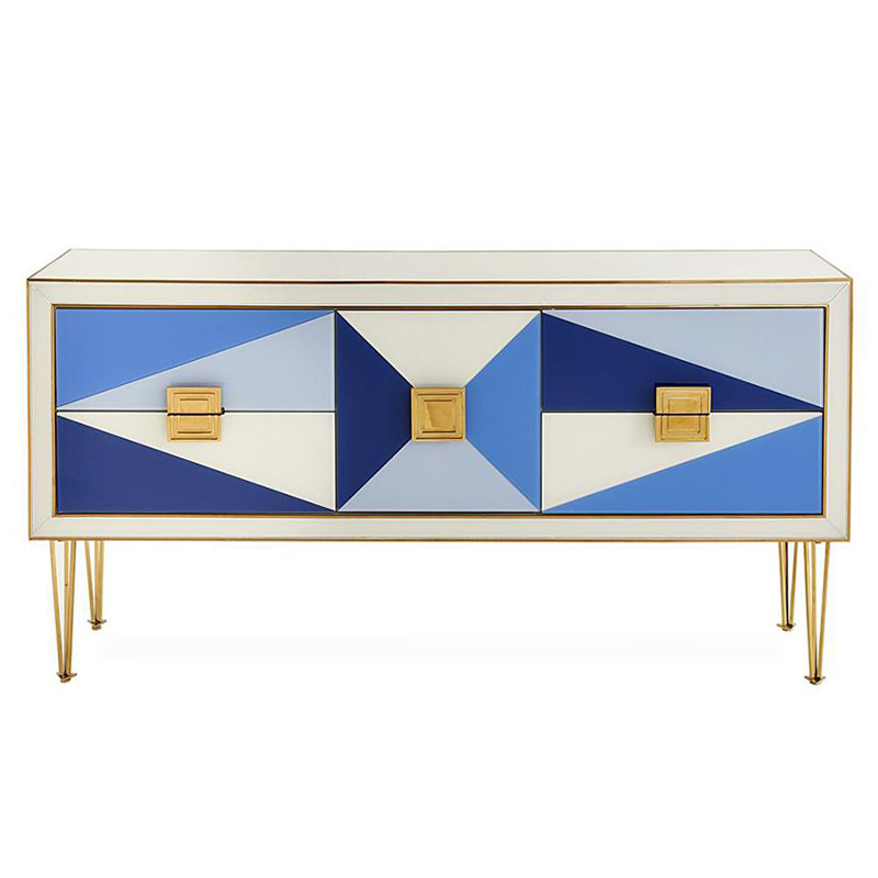 Комод JONATHAN ADLER HARLEQUIN CREDENZA - BLUE Мульти Комод JONATHAN ADLER HARLEQUIN CREDENZA - BLUE Мульти в Костроме | Loft Concept