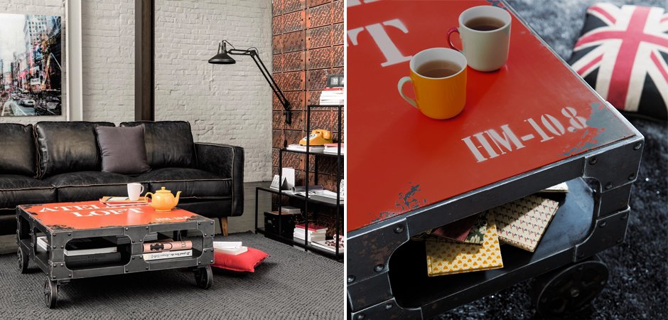 Кофейный стол Atelier Loft Кофейный стол Atelier Loft - Loft-Concept в Костроме