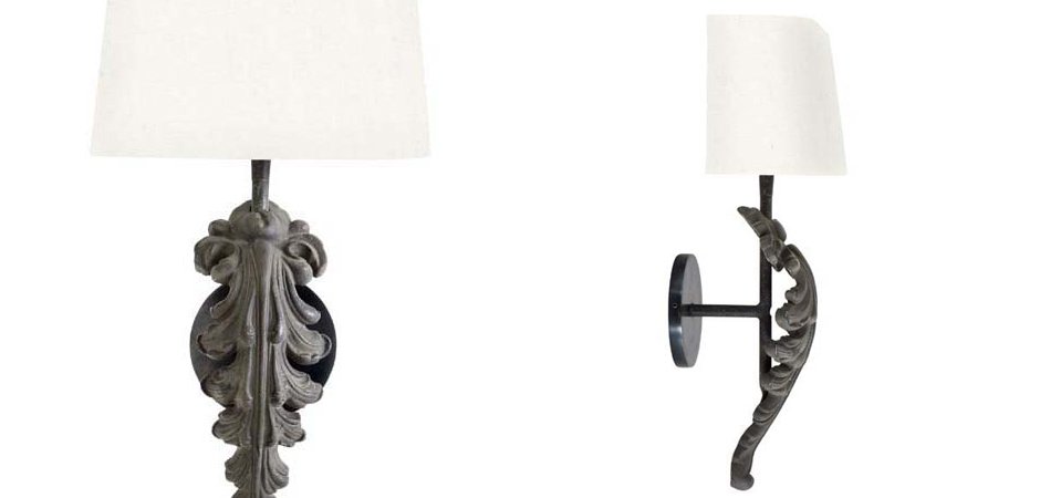 Бра Eichholtz Wall Lamp Beau Site Antique green+White Бра Eichholtz Wall Lamp Beau Site Antique green+White - Loft-Concept в Костроме