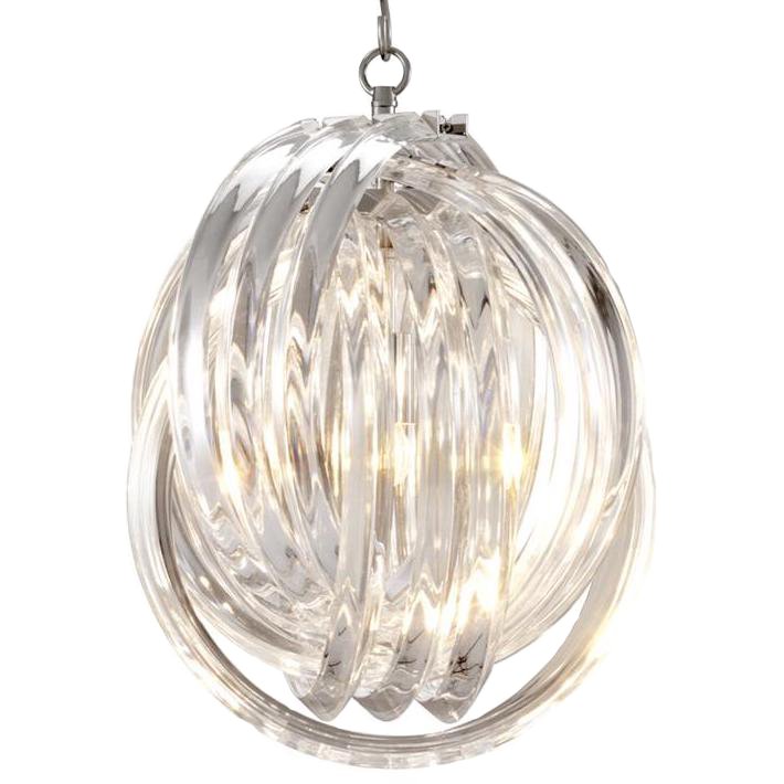 Люстра Chandelier Marco Polo S Прозрачный (Transparent) Никель Люстра Chandelier Marco Polo S Прозрачный (Transparent) Никель в Костроме | Loft Concept