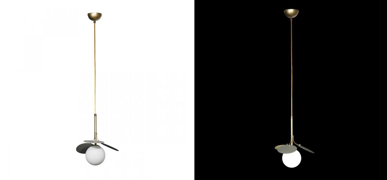 Подвесной светильник MATISSE Pendant One Grey - фото №1