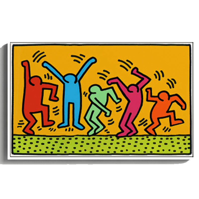 Постер Keith Haring 5 Мульти Постер Keith Haring 5 Мульти в Костроме | Loft Concept